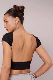 Ladies Backless Top